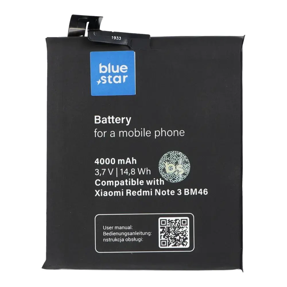 BLUESTAR Battery for Xiaomi Redmi Note