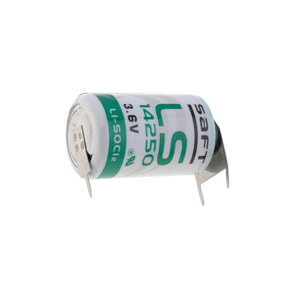 Battery: lithium; 1/2AA; 3.6V; 1200mAh