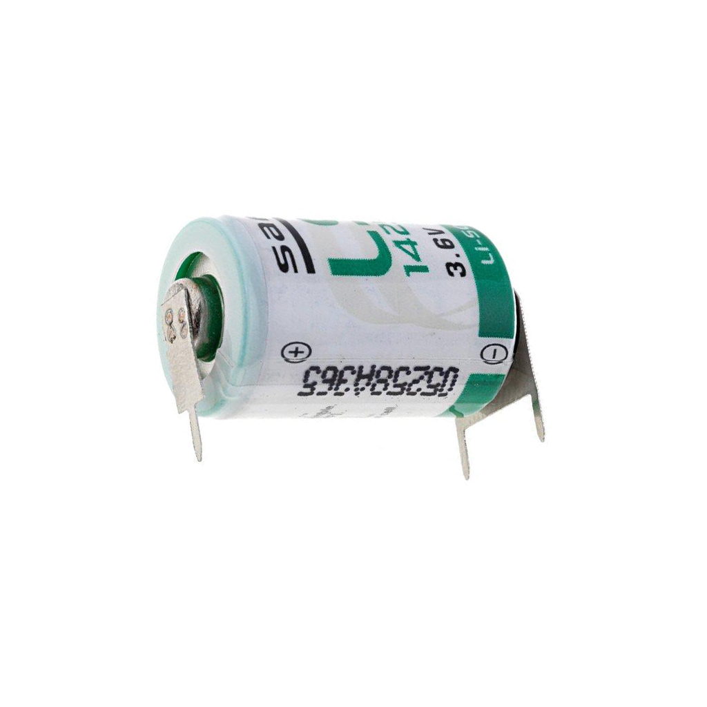 Battery: lithium; 1/2AA; 3.6V; 1200mAh