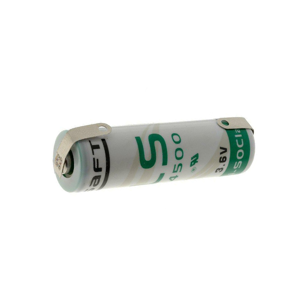 Battery: lithium; 14500; 3.6V; 2600mAh