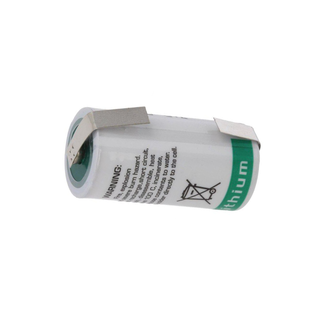 Battery: lithium; 17335,2/3A; 3.6V