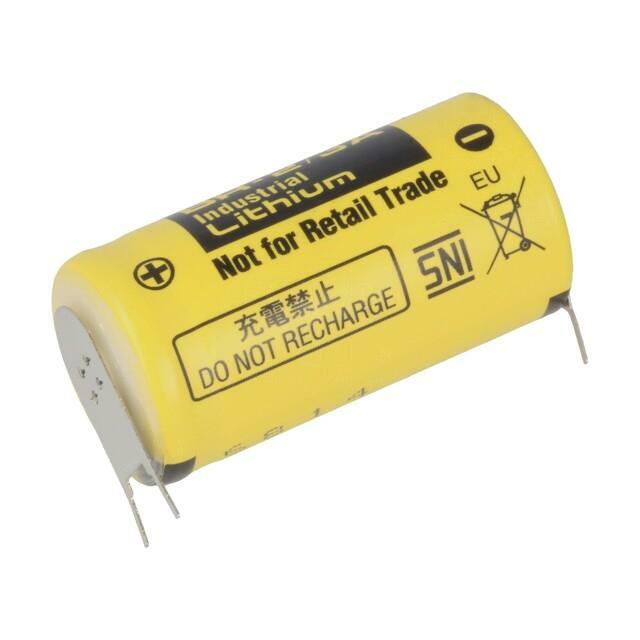 PANASONIC Battery: lithium; 2/3A,2/3R23; 3V