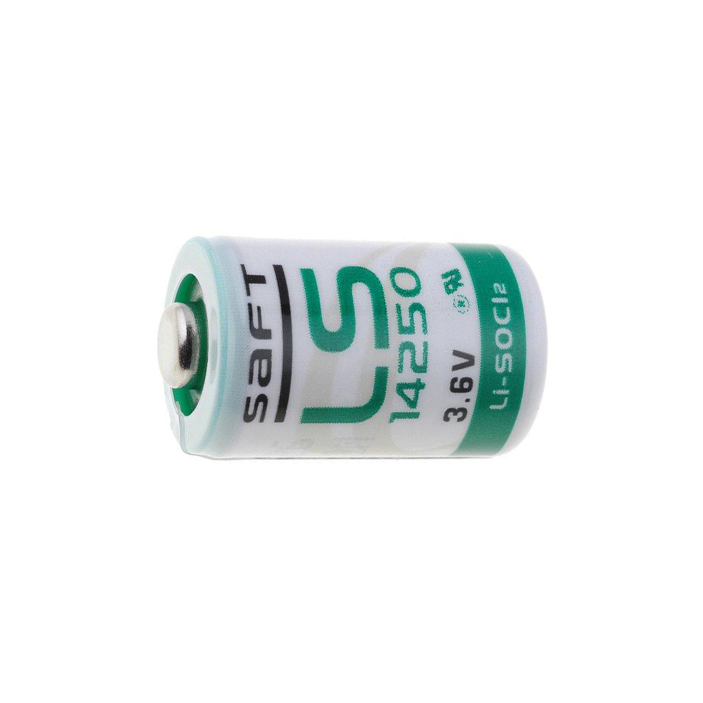 Battery: lithium; 3.6V; 1/2AA; 1200mAh