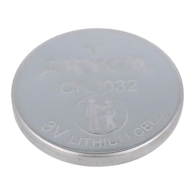 AKYGA BATTERY Battery: lithium; 3V; CR2032