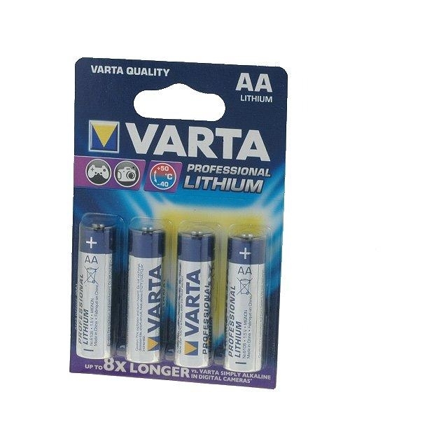 VARTA Battery: lithium; AA; 1.5V