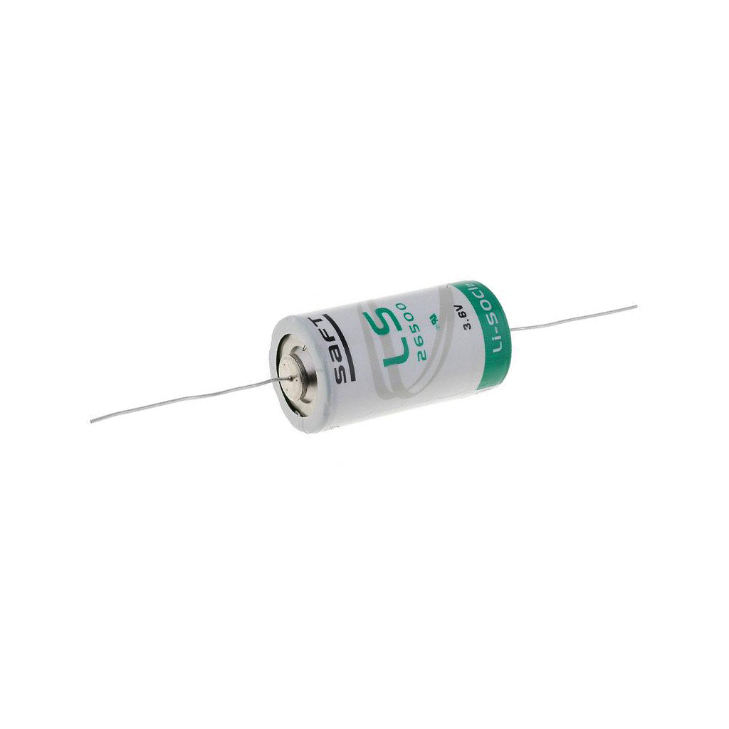 Battery: lithium; C; 3.6V; 8500mAh