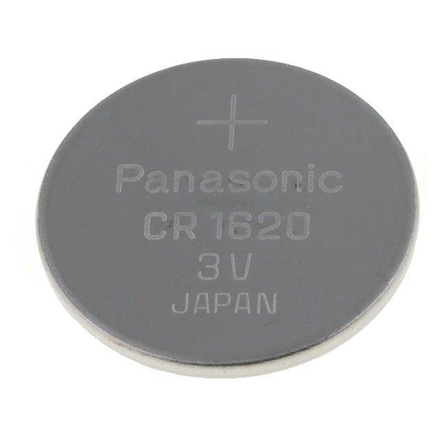 PANASONIC Battery: lithium; coin; CR1620; 3V