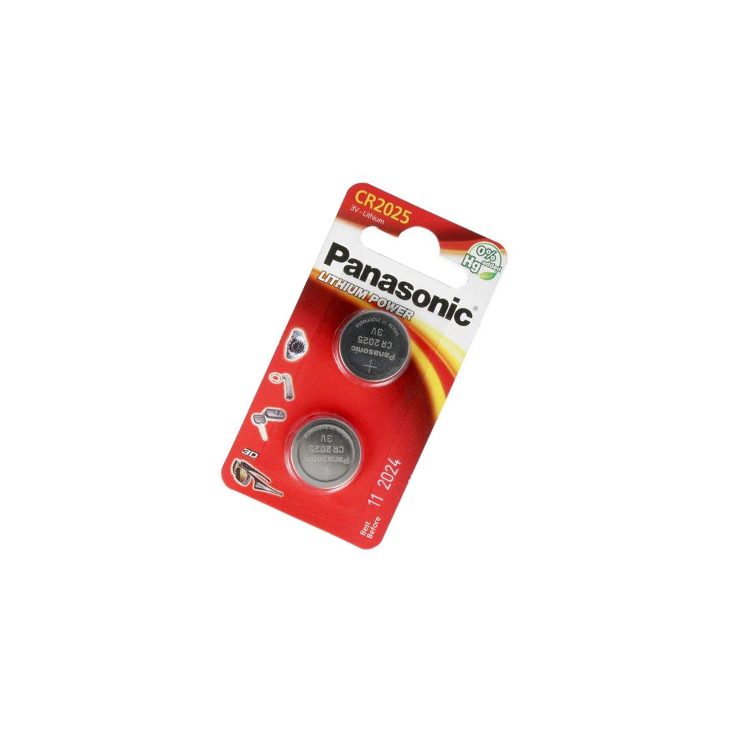 PANASONIC Battery: lithium; coin; CR2025; 3V