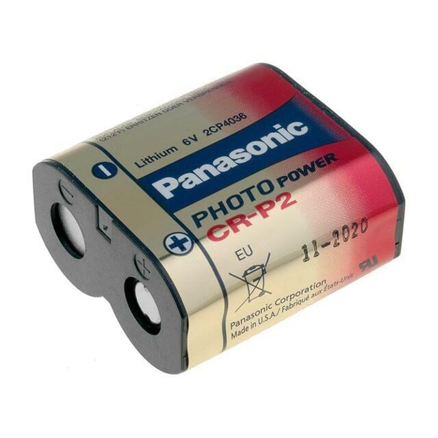 PANASONIC Battery: lithium; CRP-2; 6V; 1400mAh