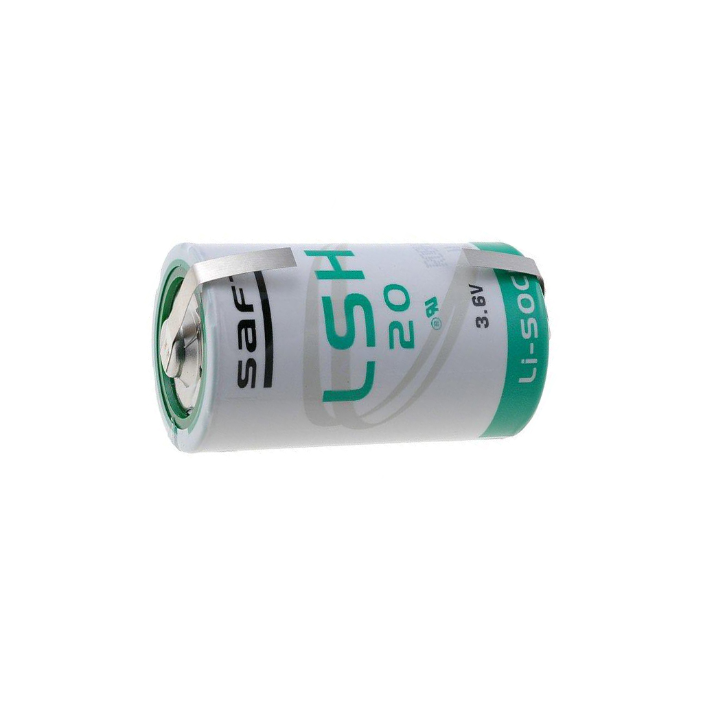 Battery: lithium; D; 3.6V; 13000mAh