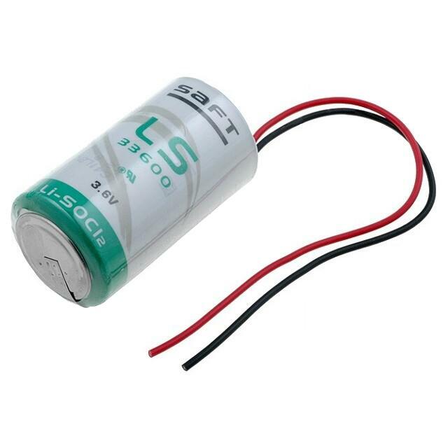Battery: lithium; D; 3.6V; 17000mAh
