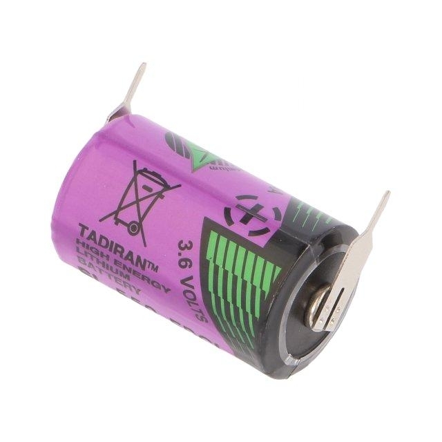 TADIRAN Battery: lithium (LTC); 1/2AA; 3