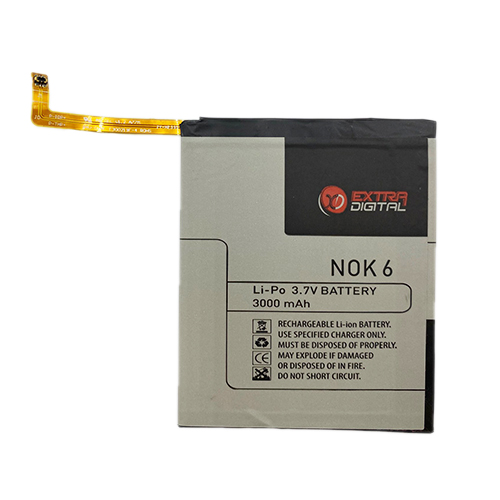 EXTRADIGITAL Battery Nokia 6 | SM180080