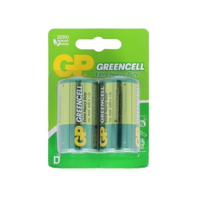 GP Battery: zinc-carbon; D; 1.5V
