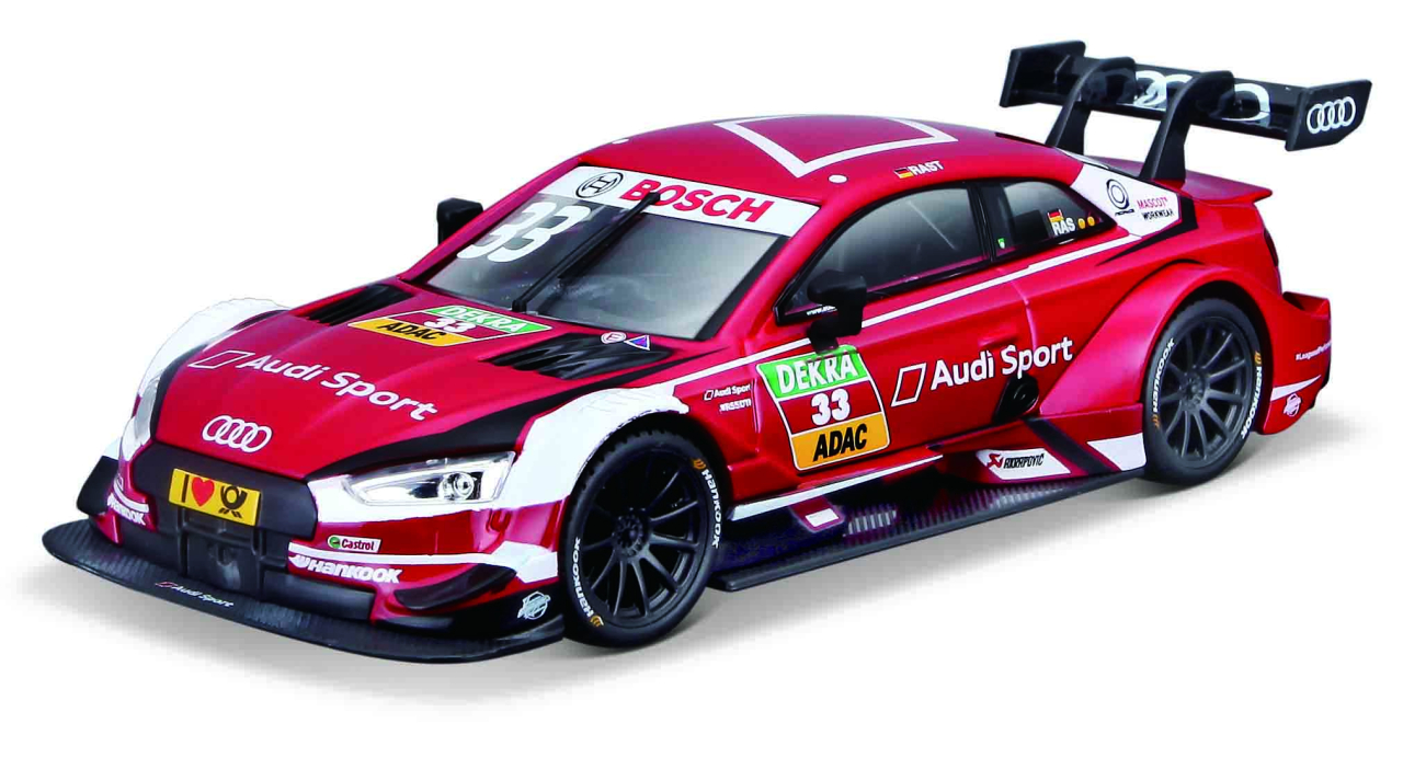 BBURAGO 1:32 auto model Race Audi