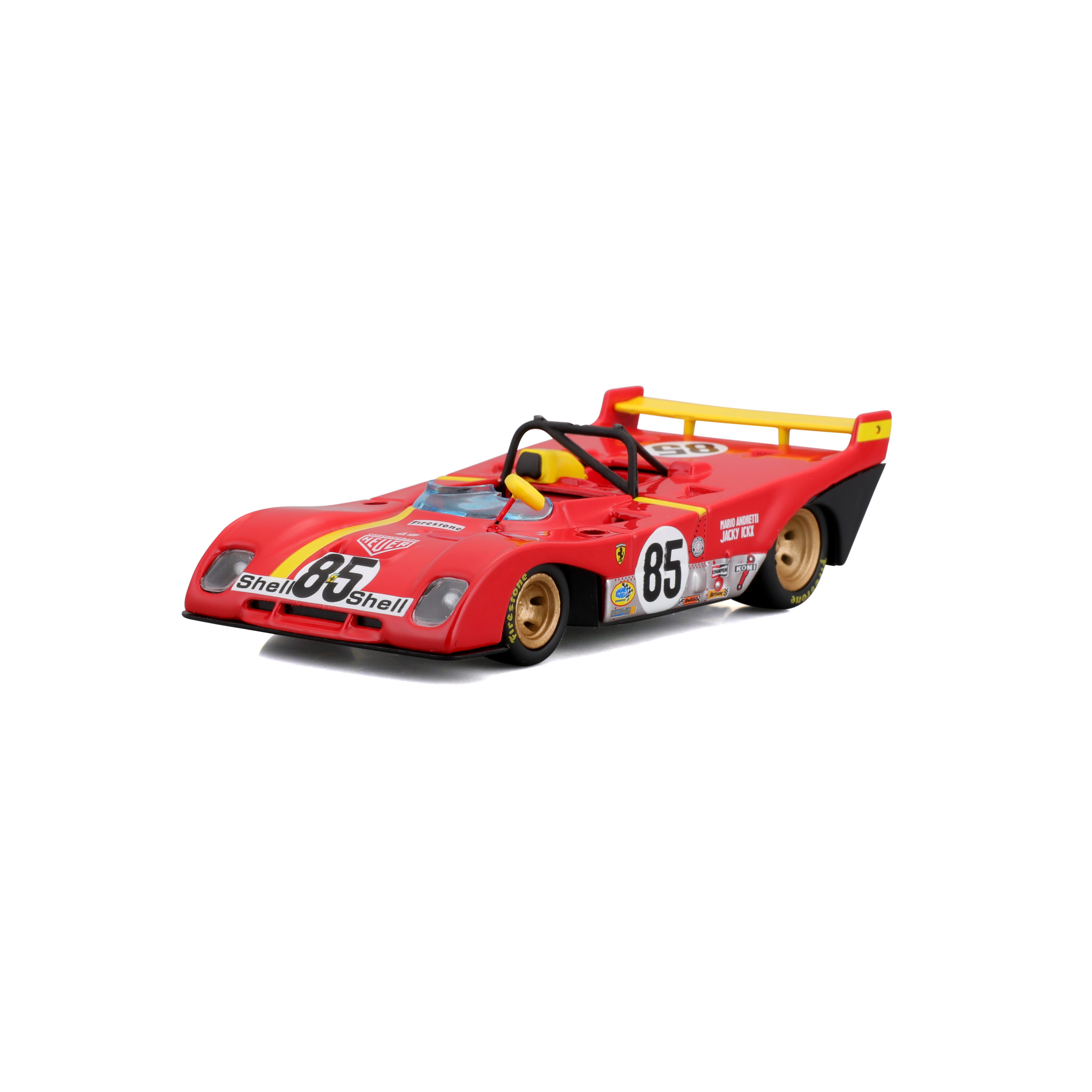BBURAGO 1:43 Sacīkšu automašīnas modelis Ferrari