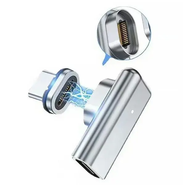 Beline Adapter magnetyczny USB-C srebrny|silver DAC