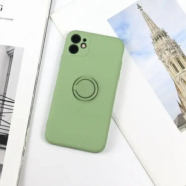 Beline Etui Silicone Ring iPhone 12