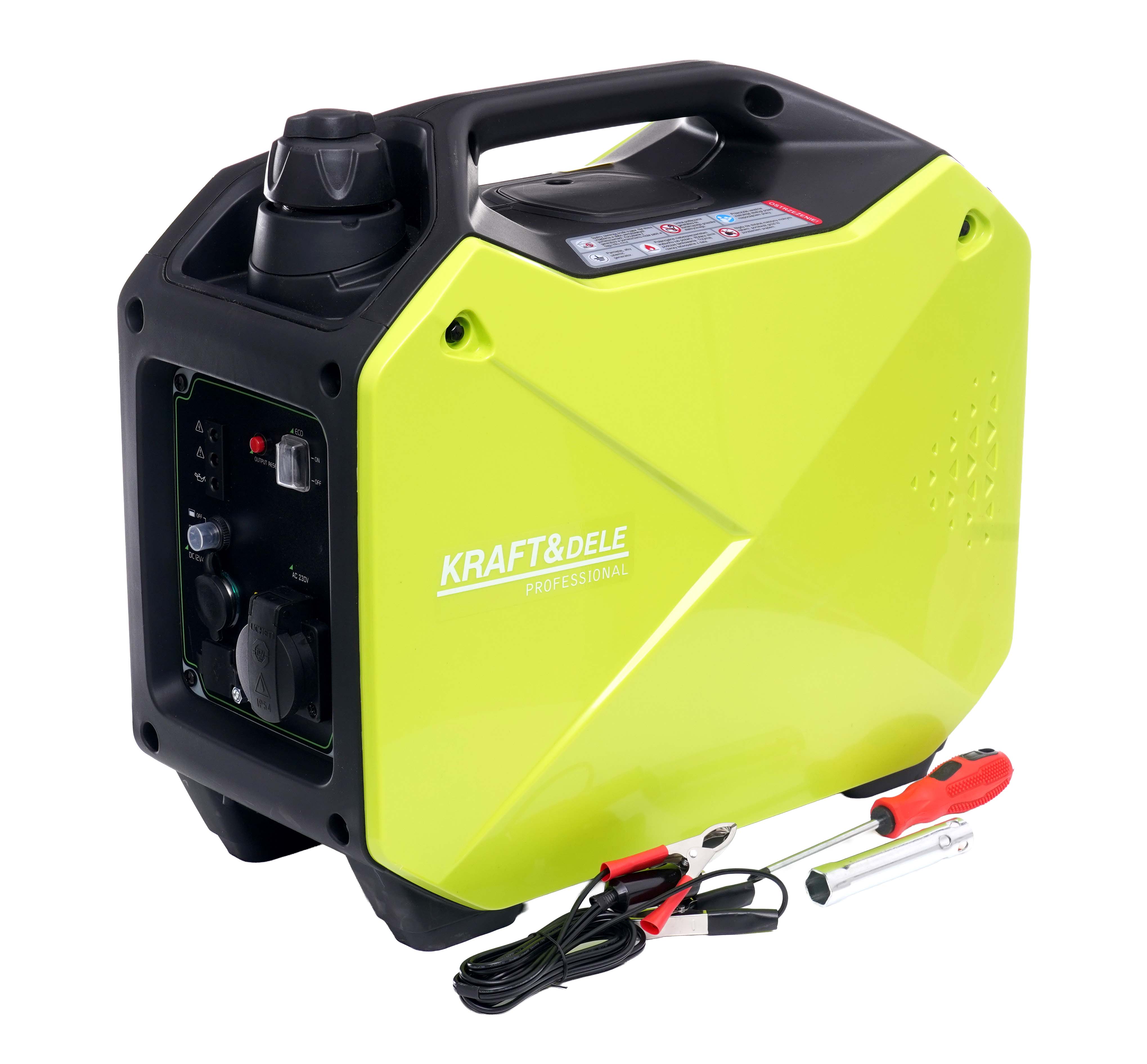 Benzīna elektrības invertora ģenerators 1,9kW