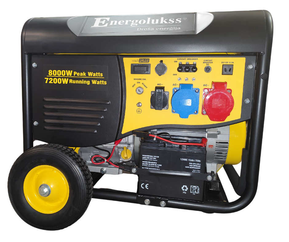 Master Benzīna ģenerators DB8000E, 8kW |