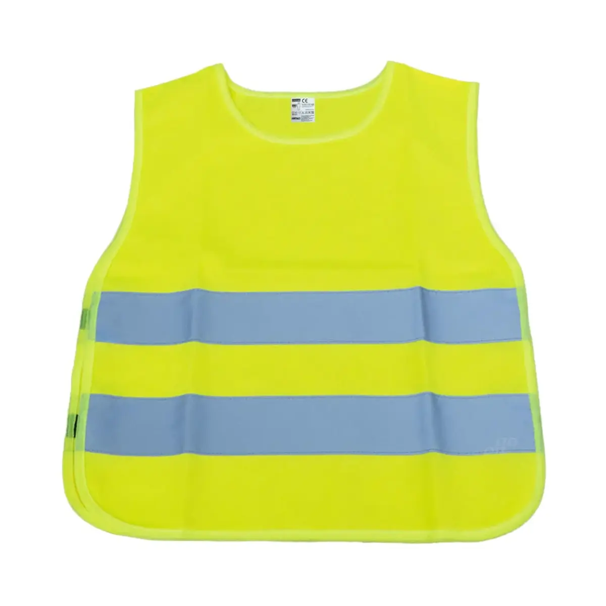 Bērnu drošības veste ar sertifikātu, dzeltena