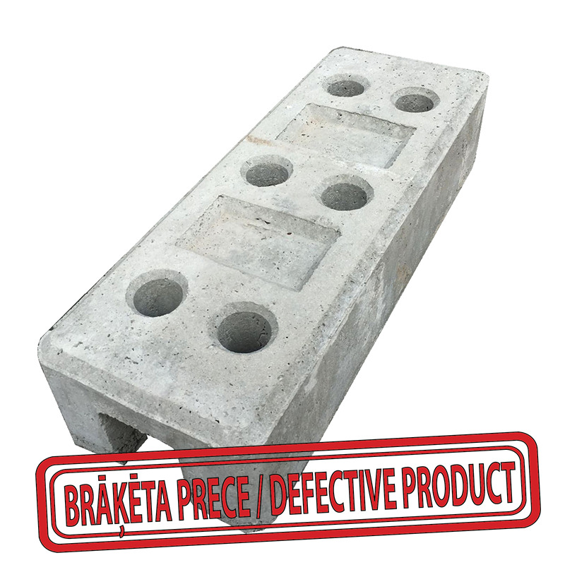 Betona pēda 34kg. BRĀĶIS | 000643_B