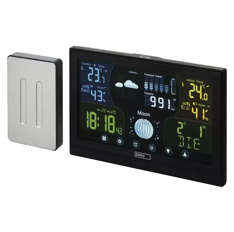 Emos E6018 LED Digitāla laika stacija