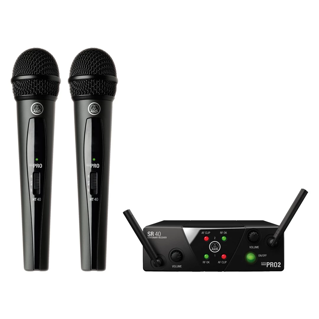 Wireless Microphone Set AKG WMS40 Mini2