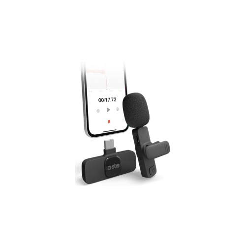 Bezvadu mikrofons SBS USB-C receiver clip