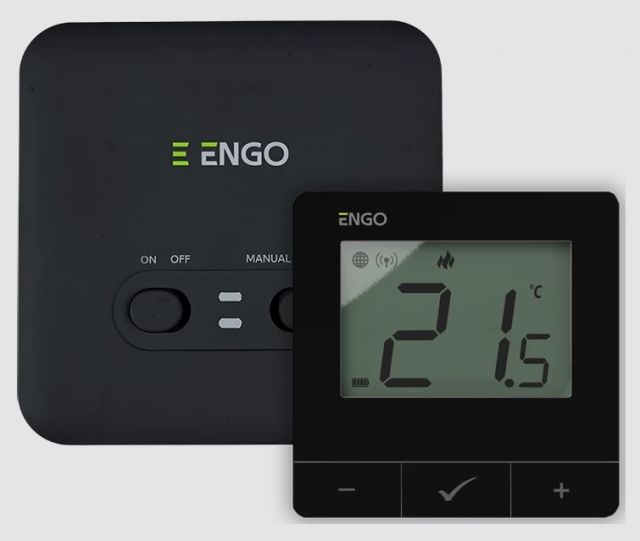 Bezvadu telpas termostats ENGO E20i WiFi