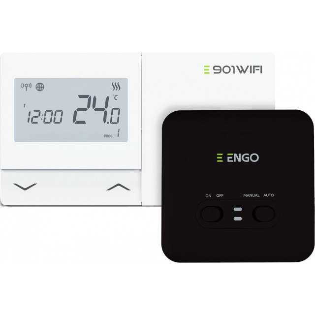 Bezvadu telpas termostats ENGO Smart WiFi