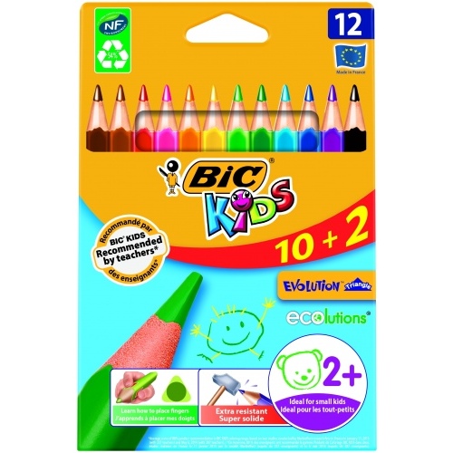 BIC Colored pencils EVOLUTION TRIANGLE 12