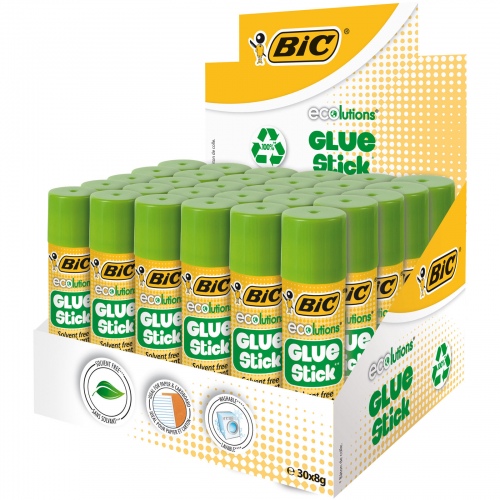 BIC Glue Stick 8g, Box 30