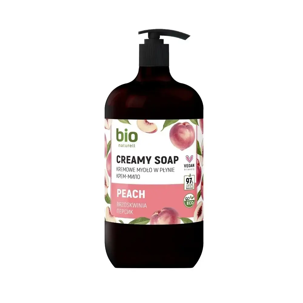 Bio Naturell, Bio Naturell, Peach, Moisturizing