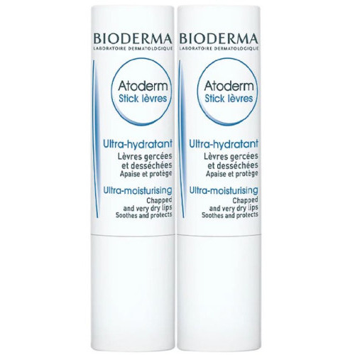 Bioderma Atoderm Sticks Lips Ultra-Moisturizers 2x4g