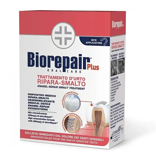 Biorepair Plus zobu pasta emaljas atjaunošanai