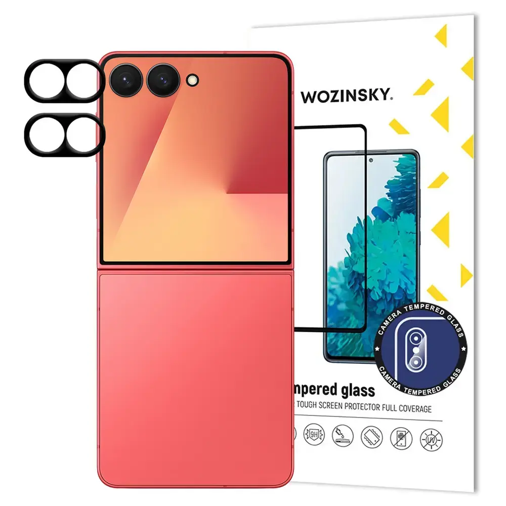 Black Wozinsky Full Camera Glass for