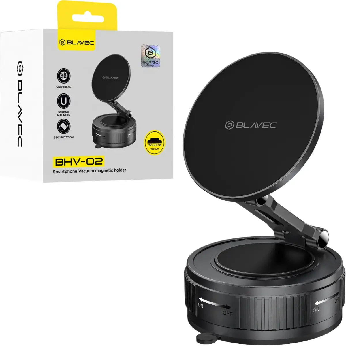 OEM Blavec Car holder BHV-02 vacuum