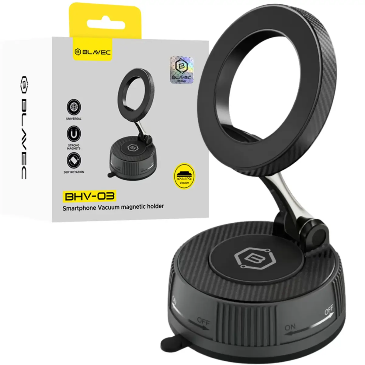 Blavec Car holder BHV-03 magnetic vacuum