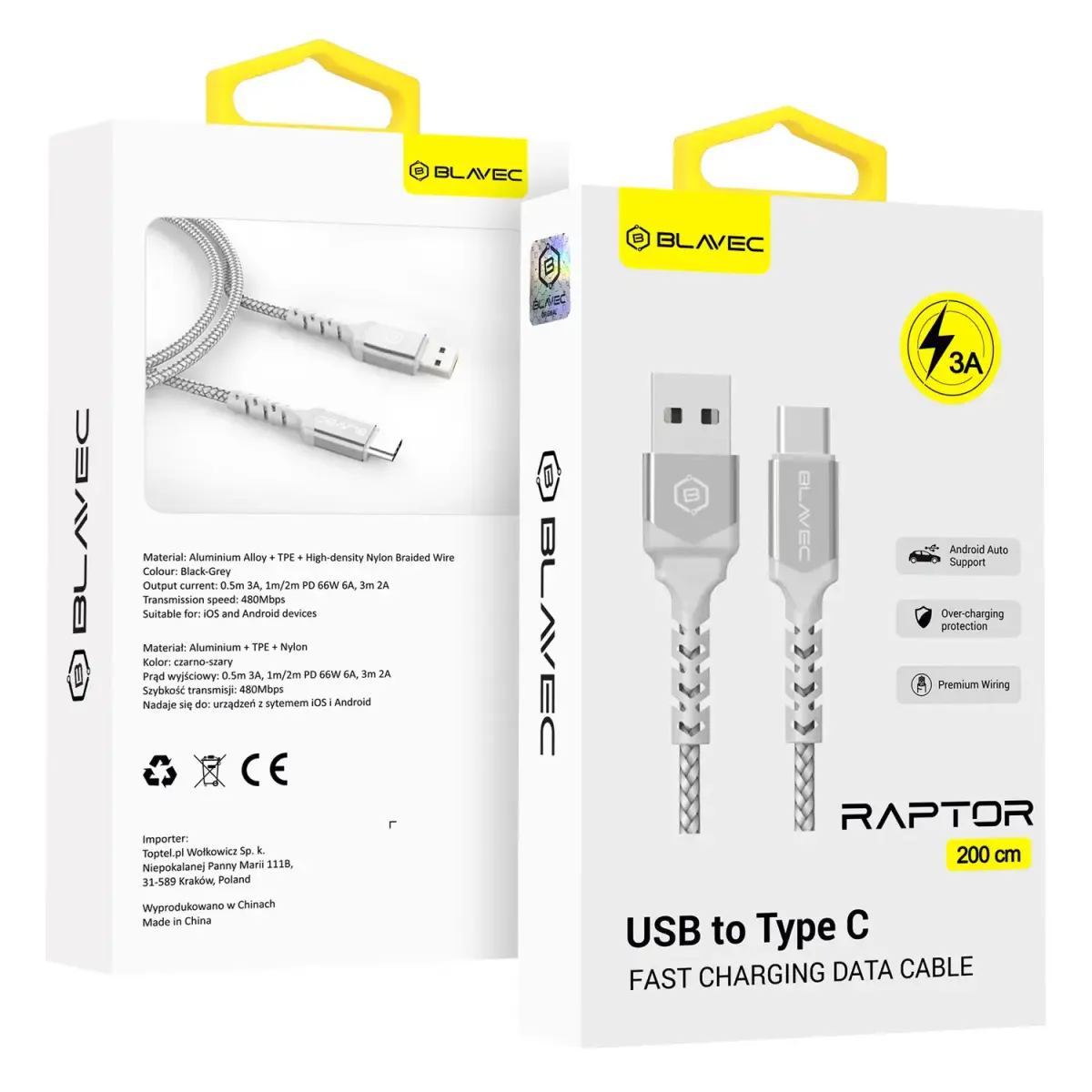 OEM Blavec Raptor datu pārraides un