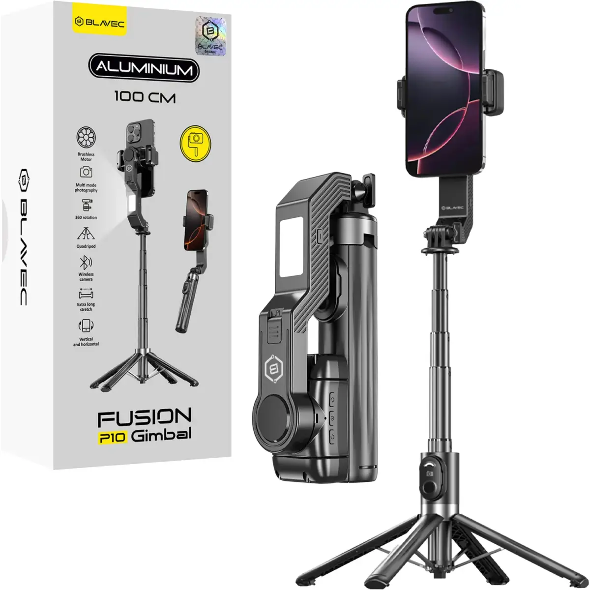 OEM Blavec Selfie Stick Aluminium Fusion