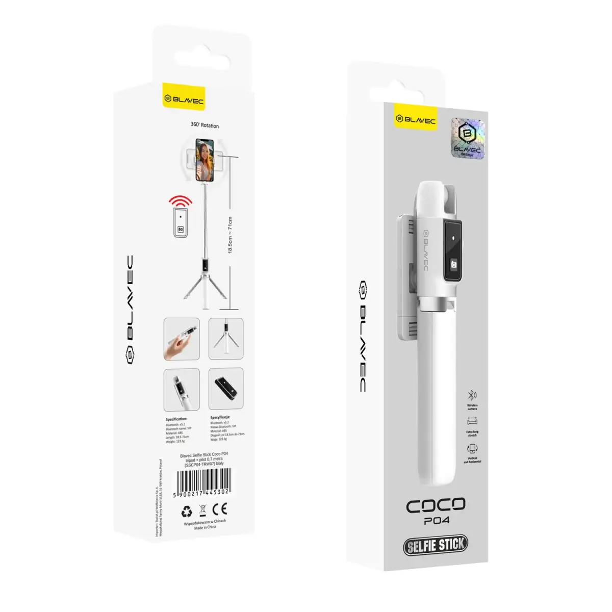 Blavec Selfie Stick Coco P-04 tripod