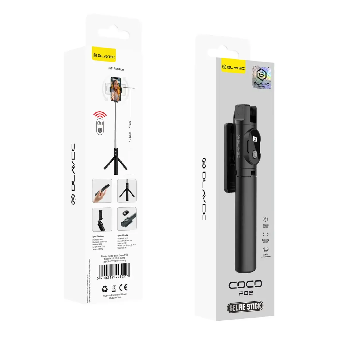OEM Blavec Selfie Stick Coco P02