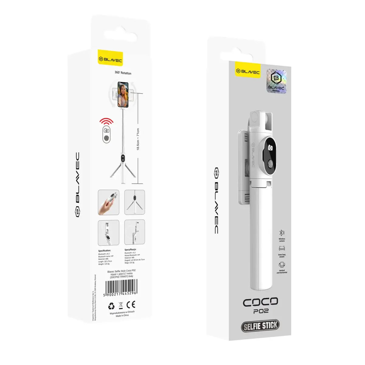 OEM Blavec Selfie Stick Coco P02