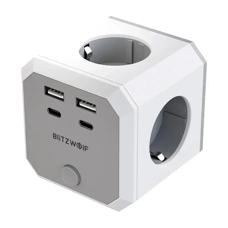 BlitzWolf BW-EC2 8-in-1 Power Cube (4xAC