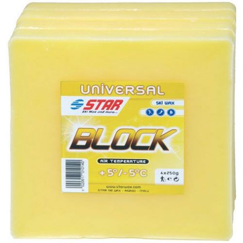 STAR SKI WAX Block Plus (Dzeltena)