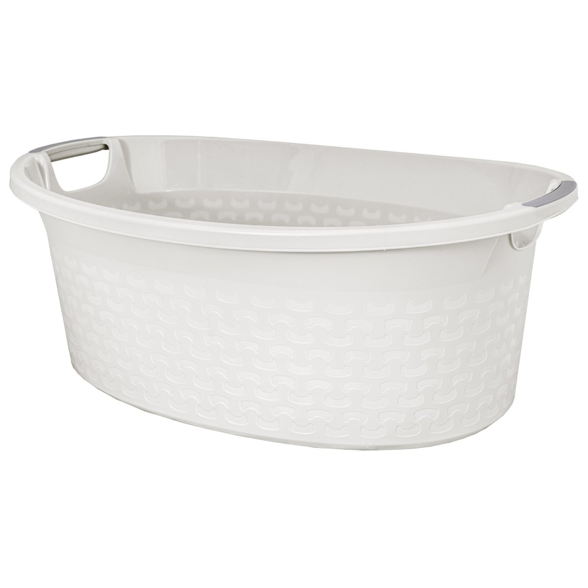 BranQ Bļoda ovāla Cotton 40L, balta