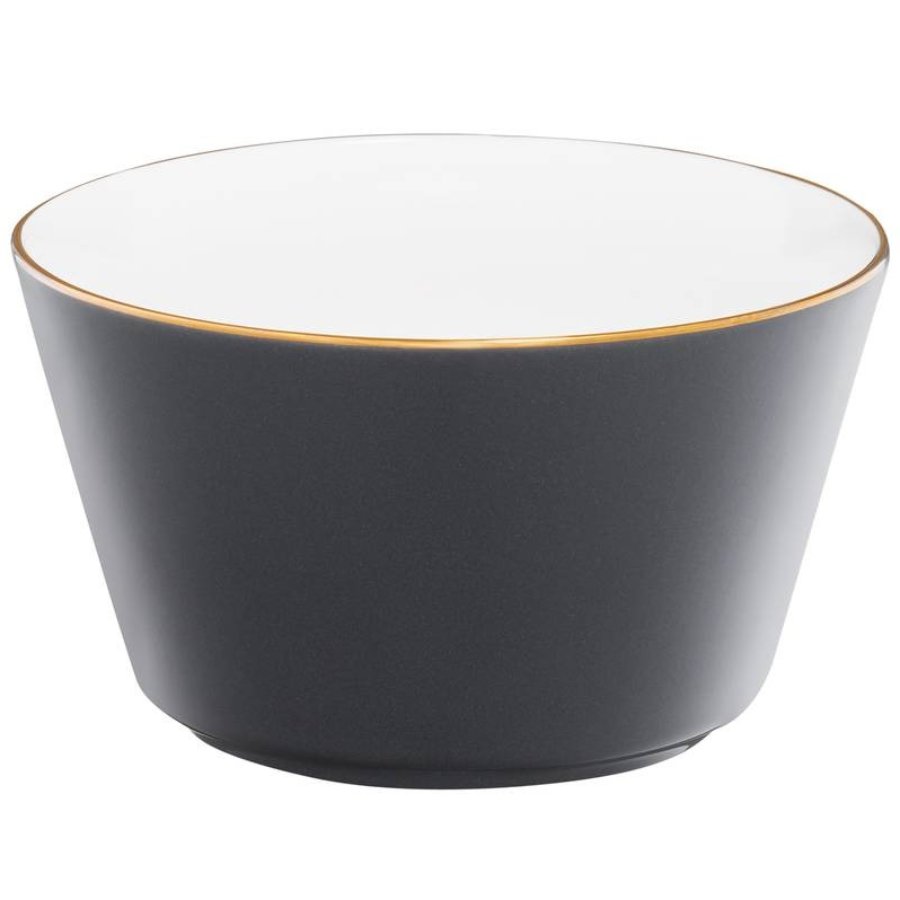 AMBITION Bļodiņa porcelāna Royal 14cm, tumši