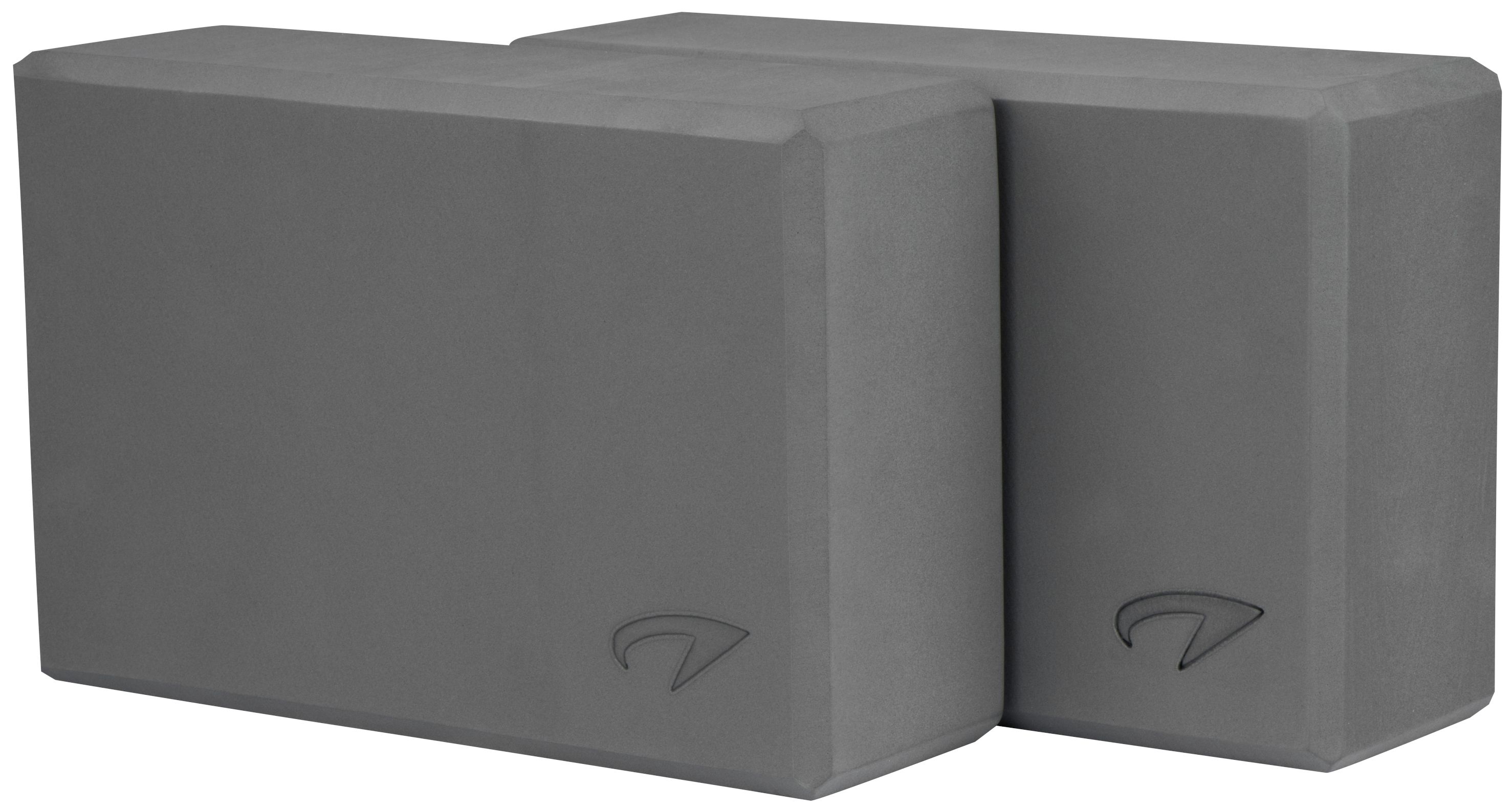 Yoga brick AVENTO 42YA 2pcs Grey