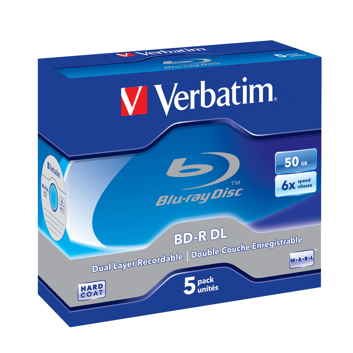 Verbatim Matricas BD-R  50 GB 6x